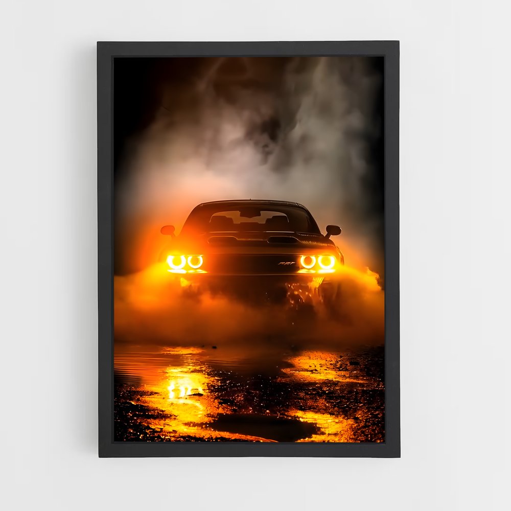 Poster Demon au Clair de Lune – affiche Dodge (vue 2)